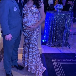PinkBlush Maternity Evening Gown